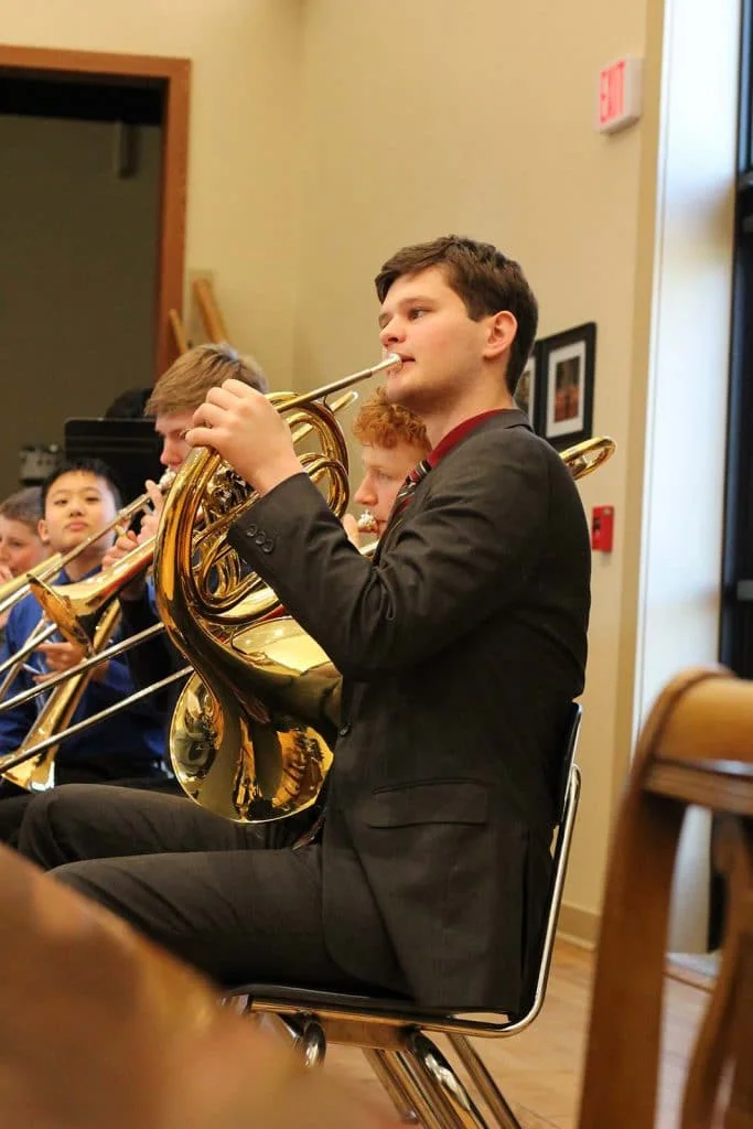 student band brass section