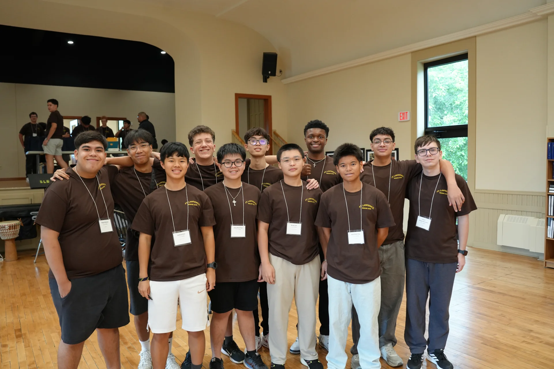 Registration day for St. Lawrence Seminary students