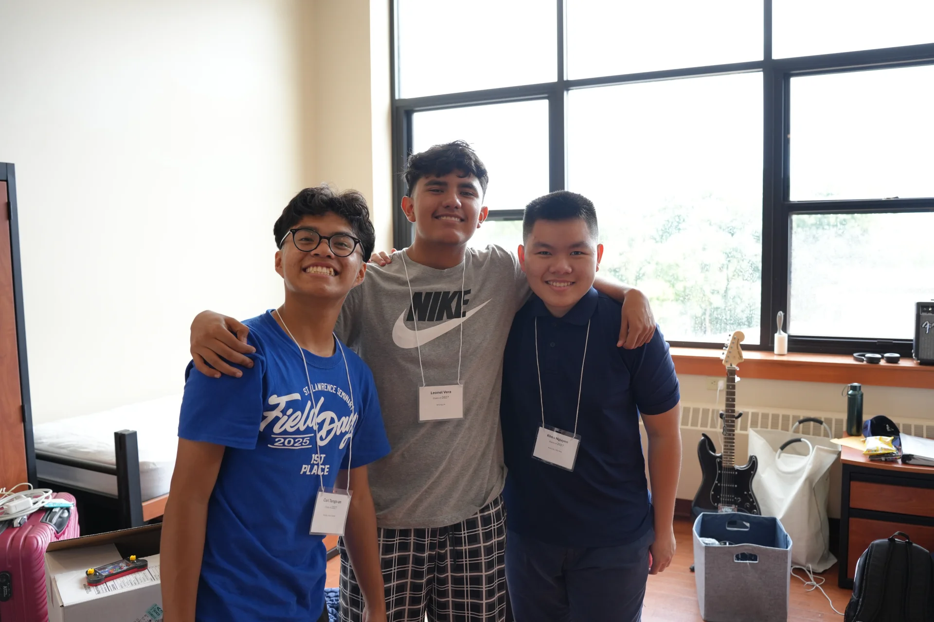 Move in day at St. Lawrence Seminary High School