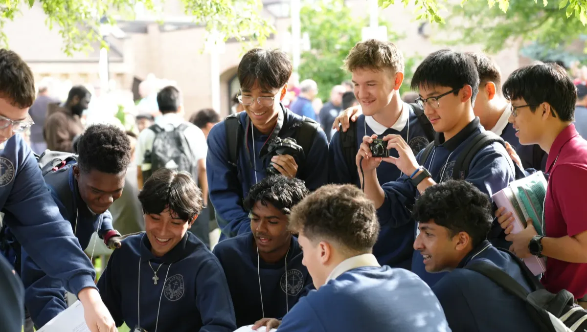 Community of brotherhood at St. Lawrence Seminary High School