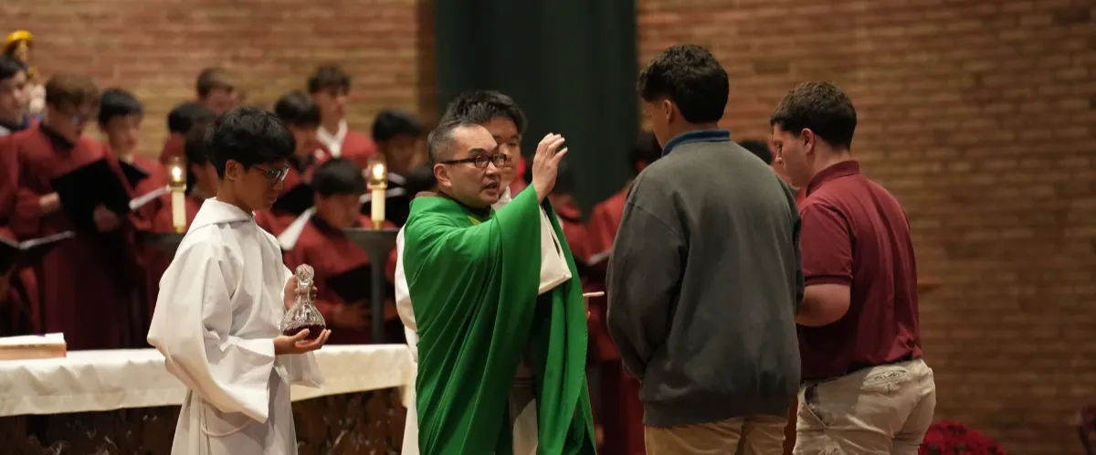 candle lighting in church