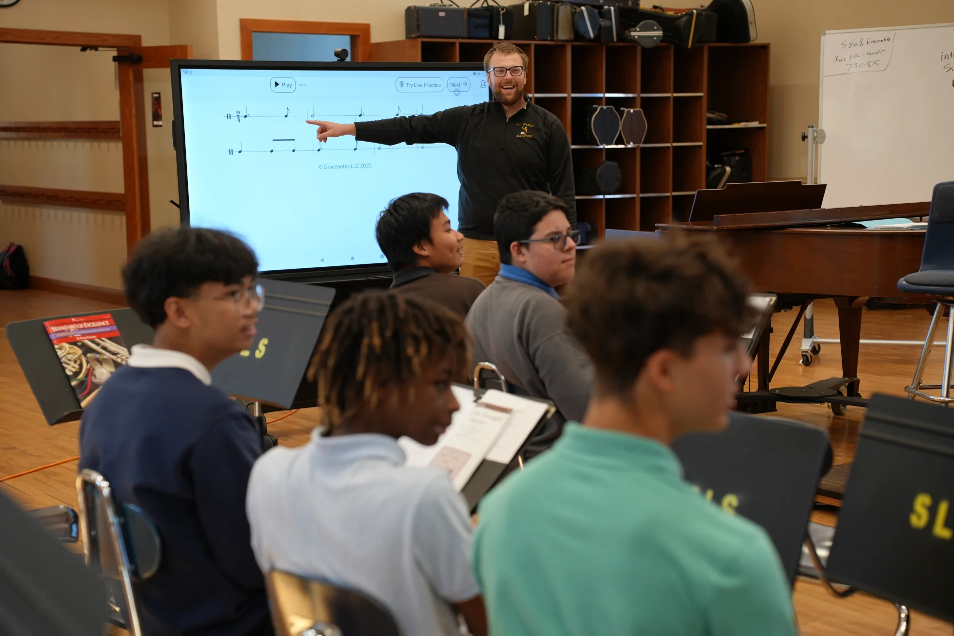 Relational learning at St. Lawrence Seminary High School