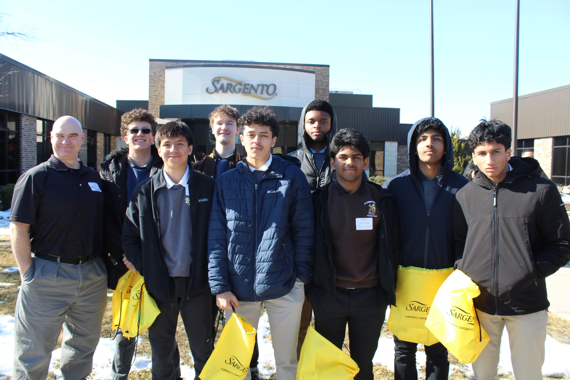 St. Lawrence students visit Sargento career fair